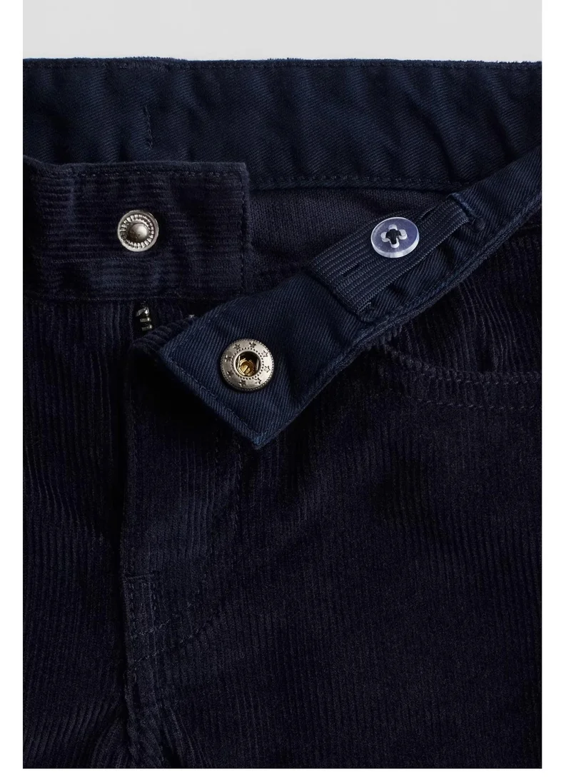 اتش اند ام بنطلون كوردروي بقصة ضيقة